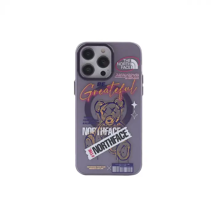 İphone 14 Pro Kılıf Apollo Magneticsafe Desenli Kapak - Apollo Mor - 2