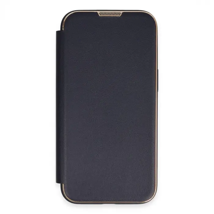 İphone 14 Pro Kılıf Dolpin Kapaklı - Lacivert