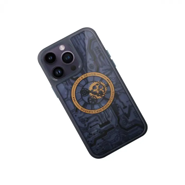 İphone 14 Pro Kılıf Magic Magneticsafe Silikon - Siyah