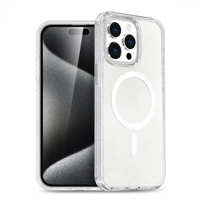 İphone 14 Pro Kılıf  Magsafe Kapak - Şeffaf