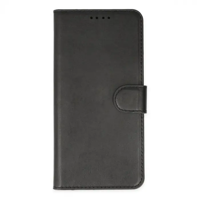 İphone 14 Pro Kılıf Trend S Plus Kapaklı Kılıf - Siyah