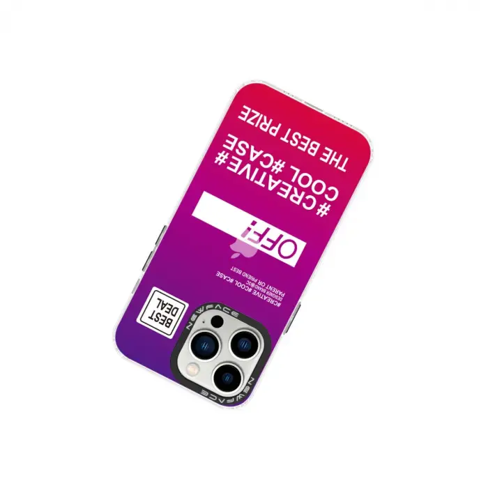 İphone 14 Pro Max Kılıf Estoril Desenli Kapak - Estoril - 9