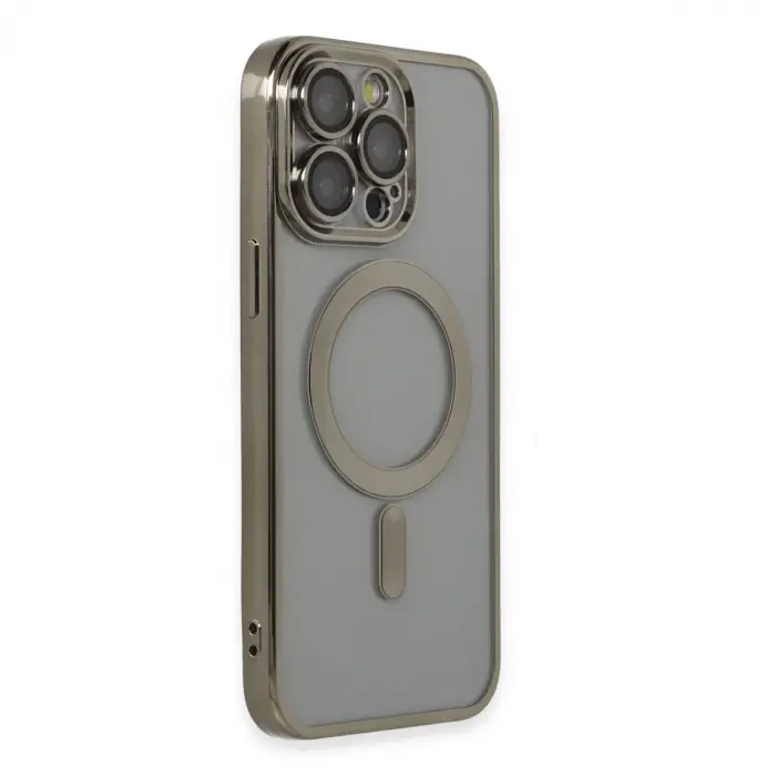 İphone 14 Pro Max Kılıf Kross Magneticsafe Kapak - Titan Gri
