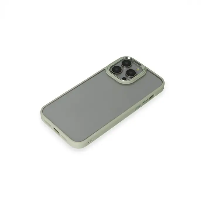 İphone 14 Pro Max Kılıf Power Silikon - Yeşil