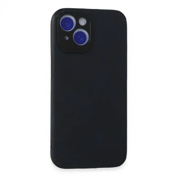 İphone 15 Kılıf Loop Deri Silikon - Lacivert