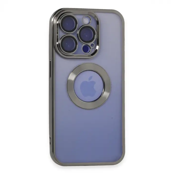 İphone 15 Pro Kılıf Slot Silikon - Titan Gri