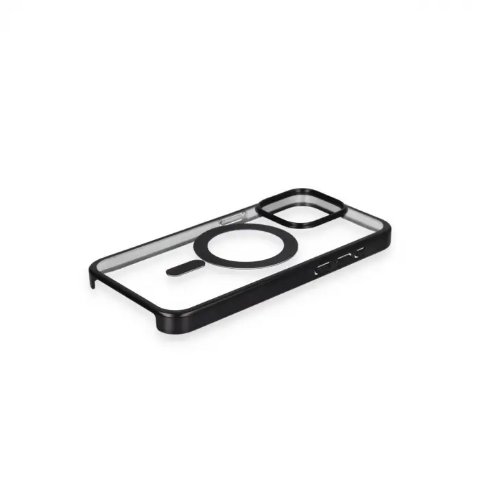 İphone 15 Pro Max Kılıf Erozi Magsafe Kapak - Siyah