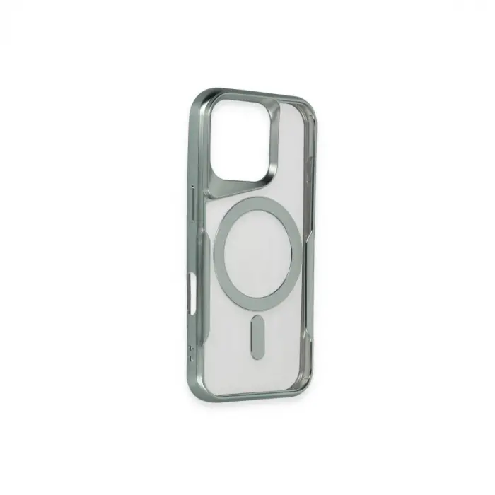 İphone 16 Kılıf Boyi Magsafe Silikon Kapak - Lacivert