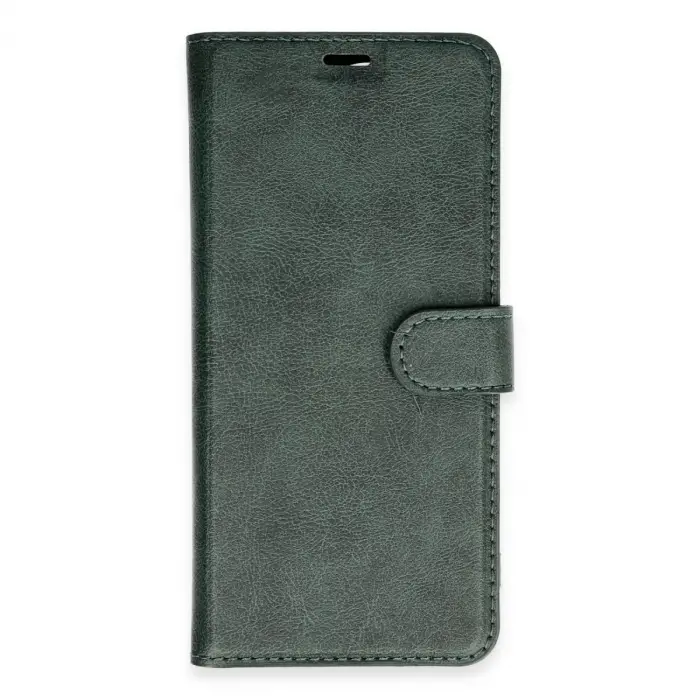 İphone 16 Kılıf Trend S Plus Kapaklı Kılıf - Yeşil