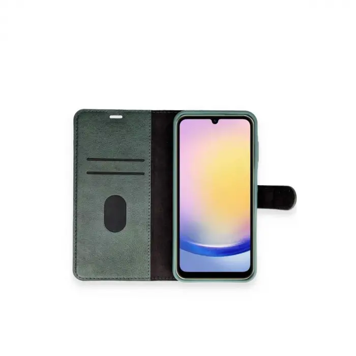 İphone 16 Kılıf Trend S Plus Kapaklı Kılıf - Yeşil