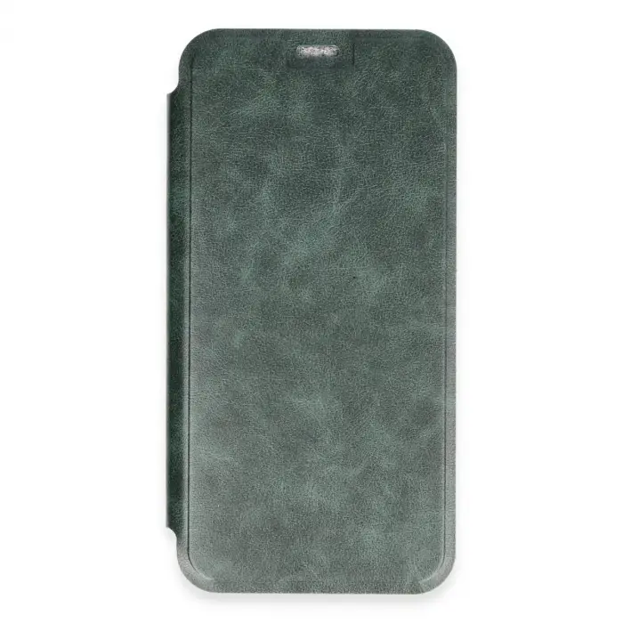 İphone 16 Plus Kılıf Flip Cover - Koyu Yeşil