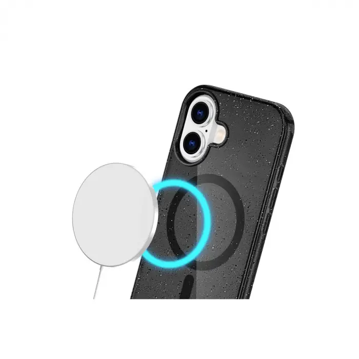 İphone 16 Plus Kılıf  Magsafe Kapak - Siyah