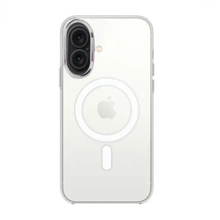 İphone 16 Plus Kılıf Pc Real Magsafe Kapak - Şeffaf