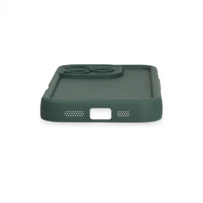 İphone 16 Pro Kılıf Viera Silikon - Koyu Yeşil