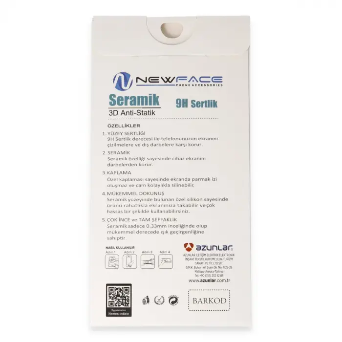 İphone 16 Pro Max 3d Antistatik Seramik Nano Ekran Koruyucu