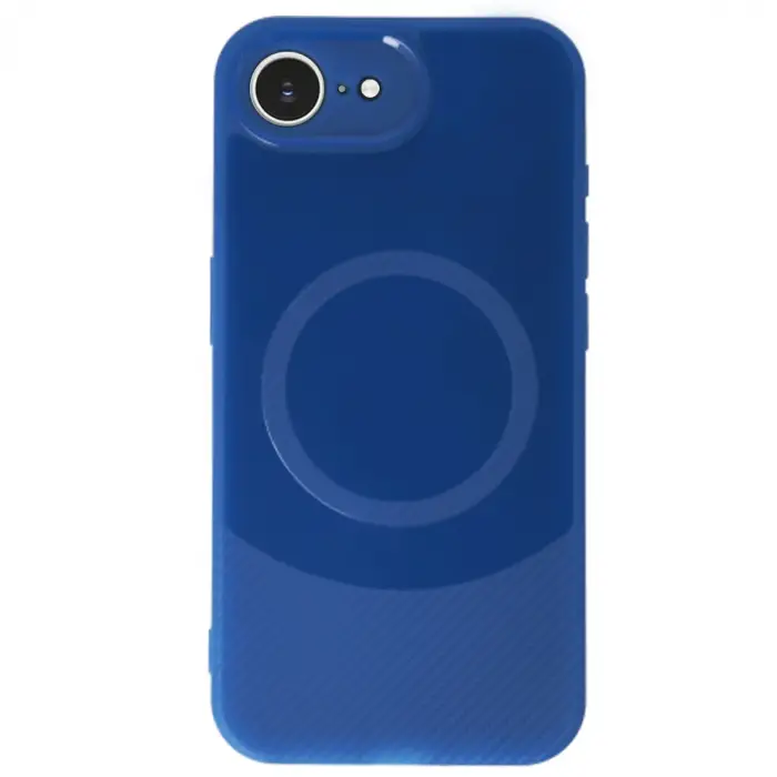 İphone 16e Kılıf Maya Karbon Kapak - Lacivert