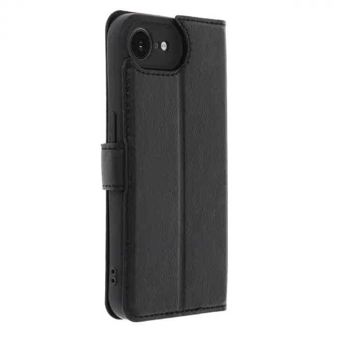 İphone 16e Kılıf Trend S Plus Kapaklı Kılıf - Siyah