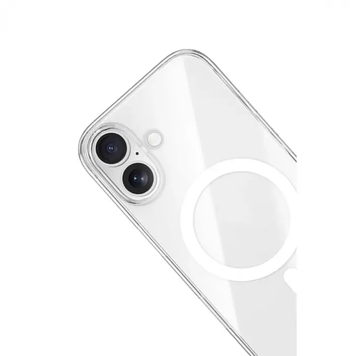 İphone 17 Kılıf Pc Real Magsafe Kapak - Şeffaf