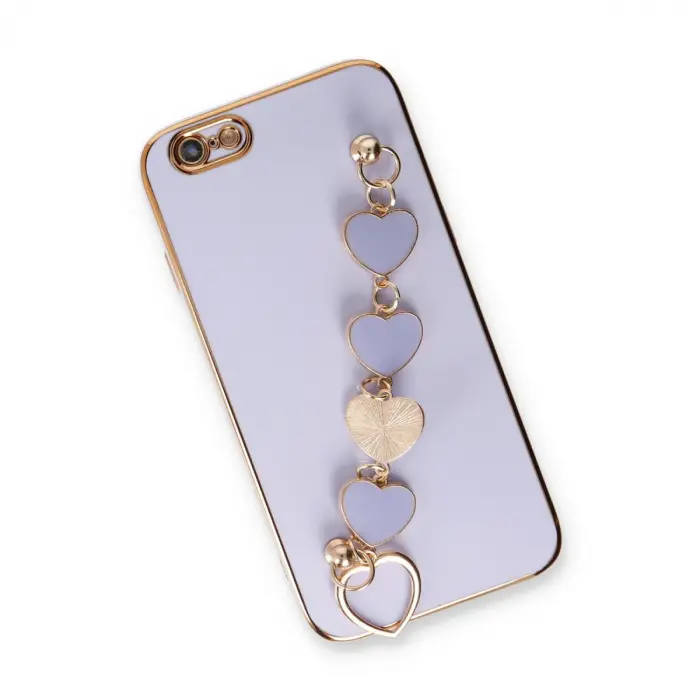 İphone 6 Kılıf Esila Silikon - Lila