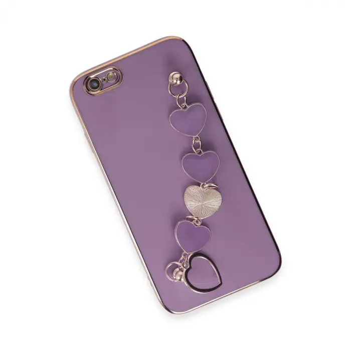 İphone 6 Kılıf Esila Silikon - Mor