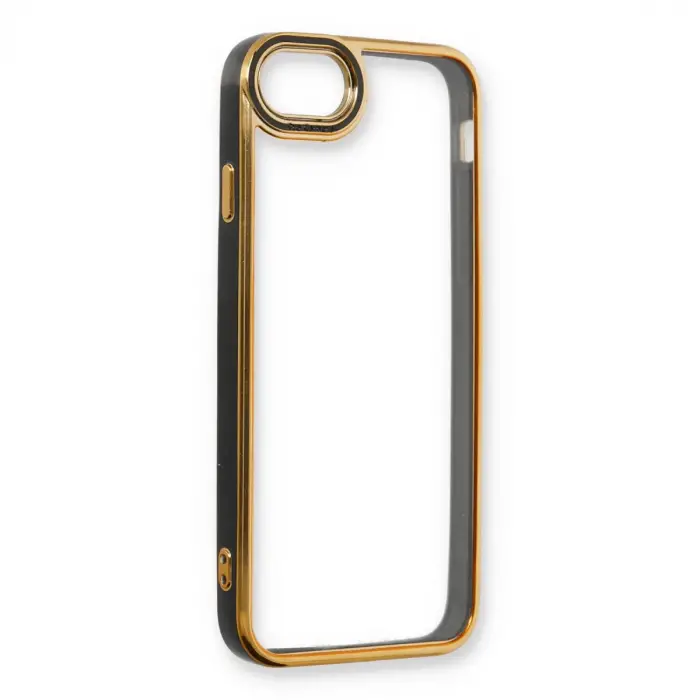 İphone 6 Kılıf Liva Lens Silikon - Siyah