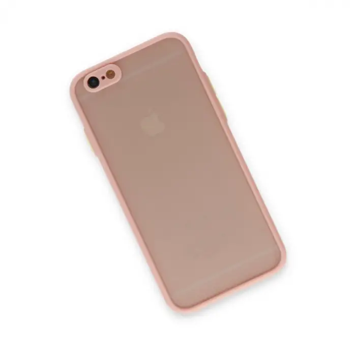 İphone 6 Kılıf Montreal Silikon Kapak - Pembe