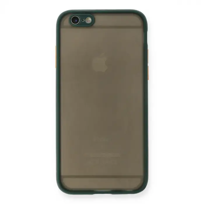 İphone 6 Kılıf Montreal Silikon Kapak - Yeşil