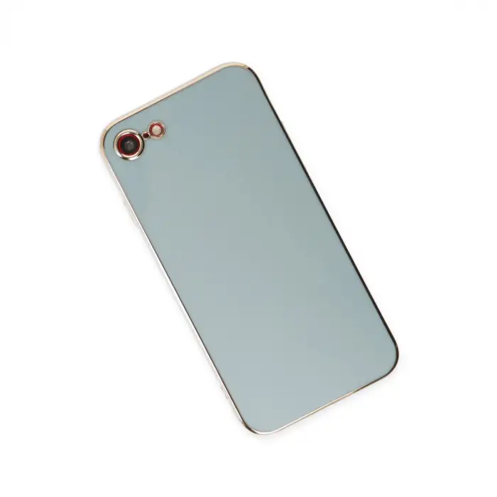 İphone 7 Kılıf Volet Silikon - Açık Yeşil