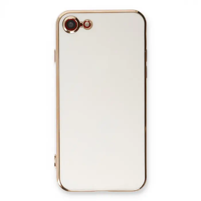 İphone 7 Kılıf Volet Silikon - Beyaz