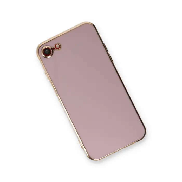 İphone 7 Kılıf Volet Silikon - Mor