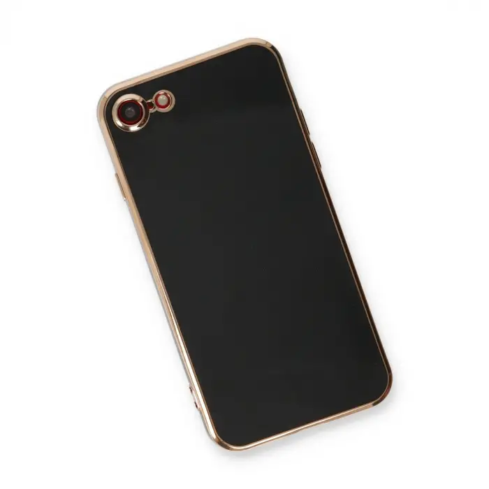 İphone 7 Kılıf Volet Silikon - Siyah