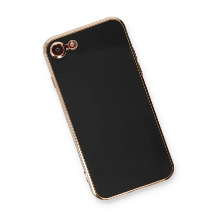 İphone 7 Kılıf Volet Silikon - Siyah