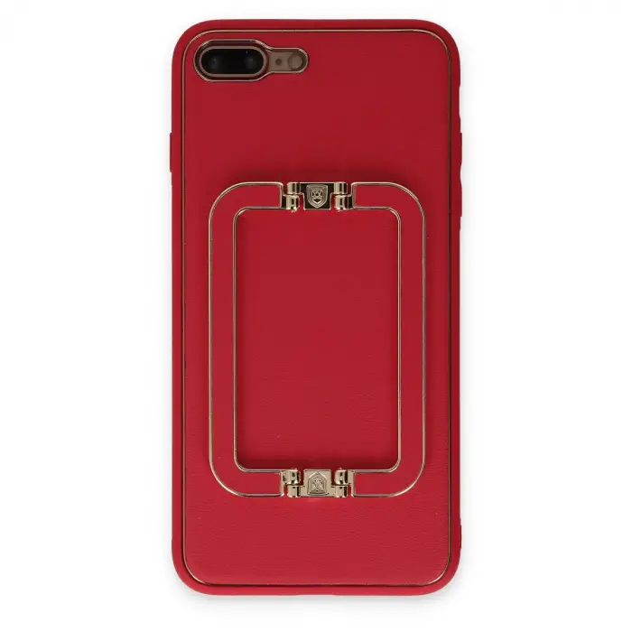 İphone 7 Plus Kılıf Coco Elit Kapak - Kırmızı