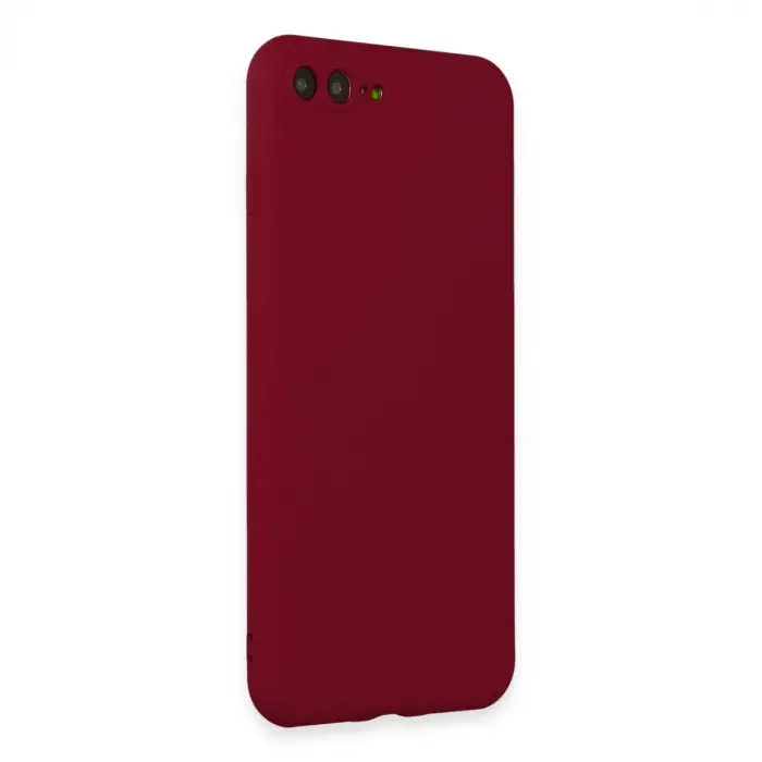 İphone 7 Plus Kılıf First Silikon - Bordo