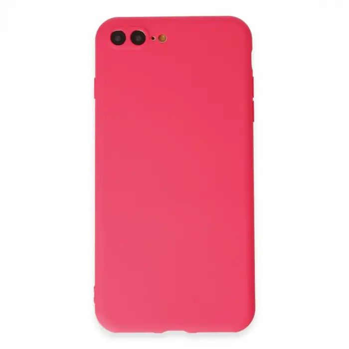 İphone 7 Plus Kılıf First Silikon - Pembe