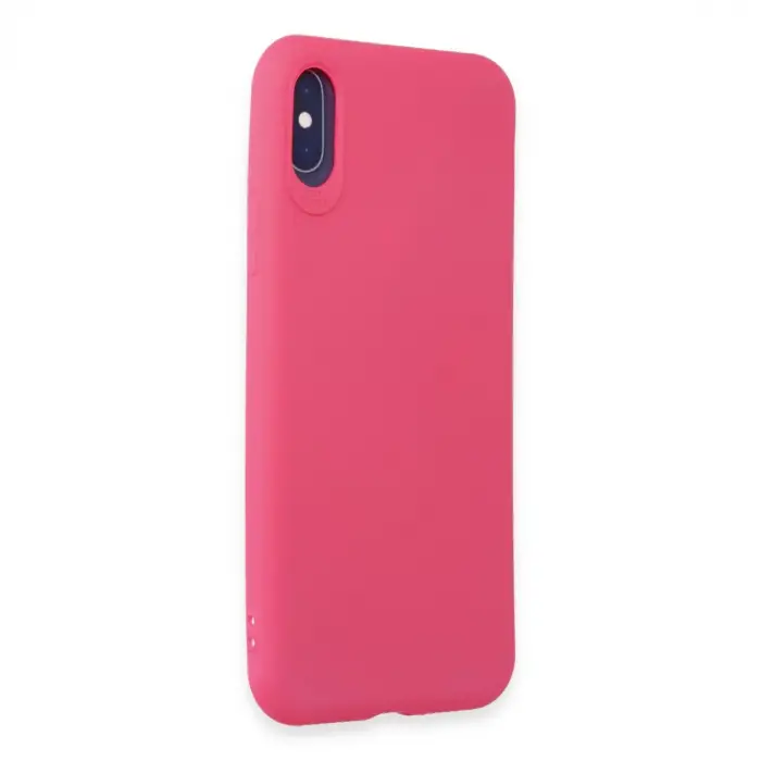 İphone X Kılıf First Silikon - Pembe
