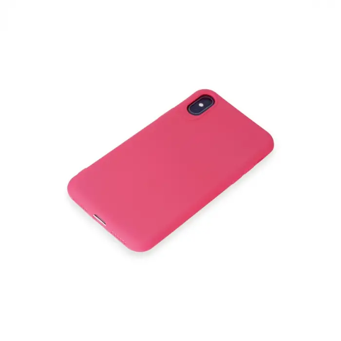 İphone X Kılıf First Silikon - Pembe