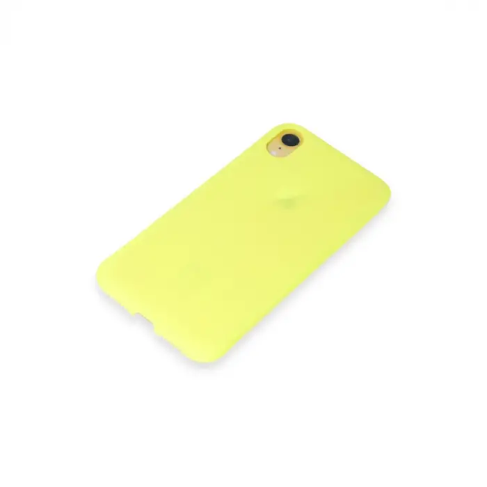 İphone Xr Kılıf First Silikon - Parlak Yeşil