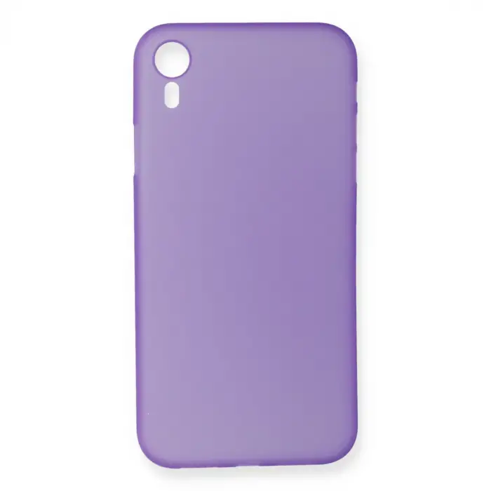 İphone Xr Kılıf Pp Ultra İnce Kapak - Mor