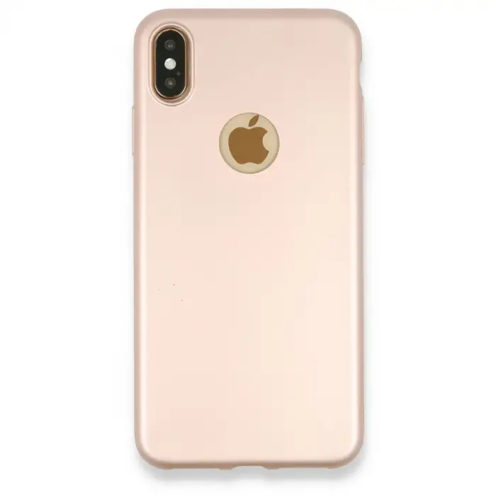 İphone Xs Max Kılıf First Silikon - Rose Gold