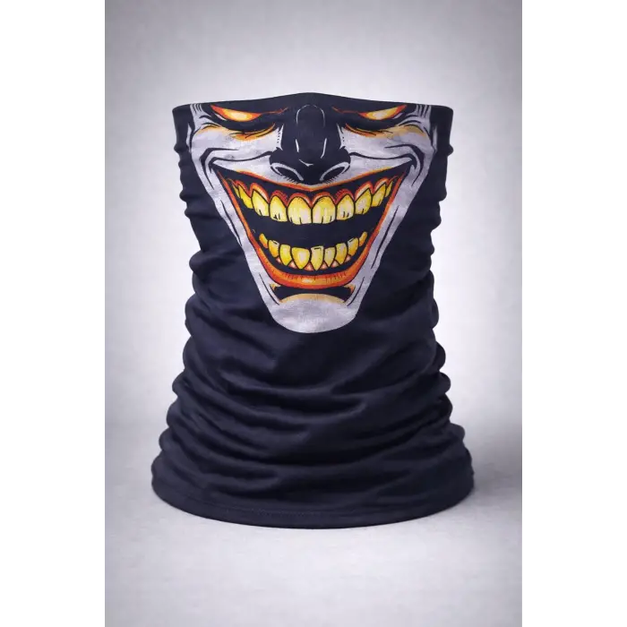 Joker Gülüşlü Baf Maske – Çok Amaçlı Boyunluk Bandana 3 No