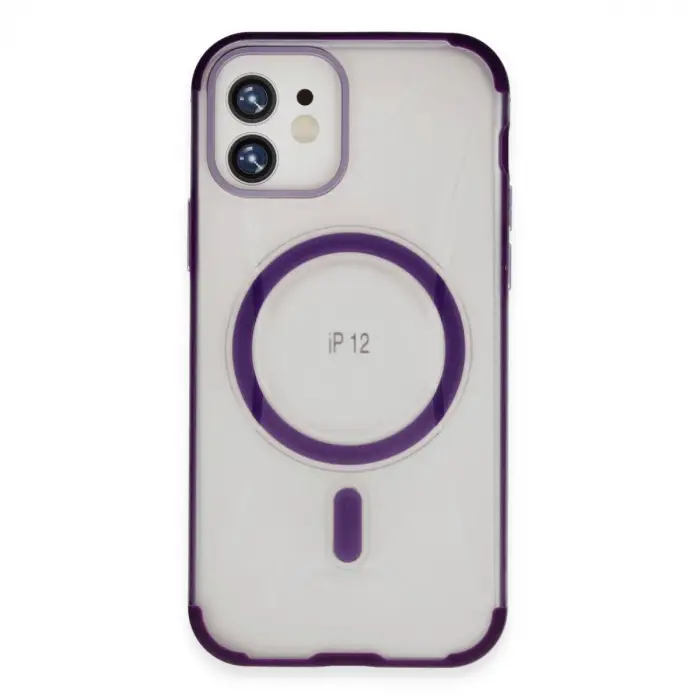 Joko Apple İphone 12 Hilton Magsafe Kapak - Derin Mor