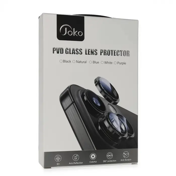 Joko Apple İphone 13 Pvd Metal Kamera Lens - Siyah