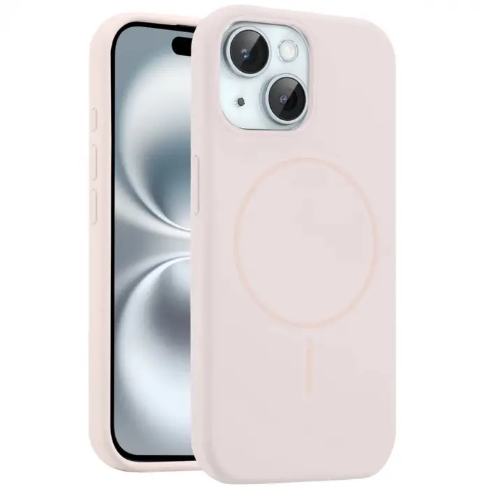 Joko Apple İphone 14 Kılıf Jully Magsafe Kapak - Pudra