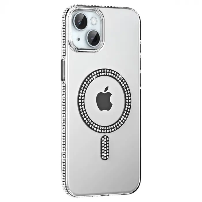 Joko Apple İphone 14 Move Taşlı Magsafe Kapak - Siyah