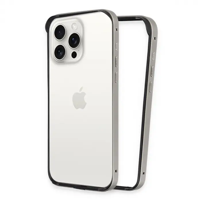 Joko Apple İphone 14 Pro Max Land Bumper Koruma Kapak - Titan Gri