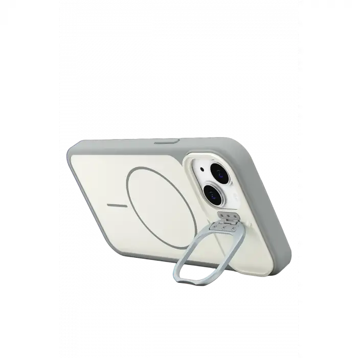 Joko Apple İphone 15 Pale Magsafe Standlı Kapak - Beyaz