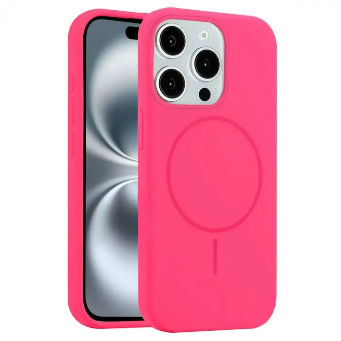 Joko Apple İphone 15 Pro Max Kılıf Jully Magsafe Kapak - Pembe