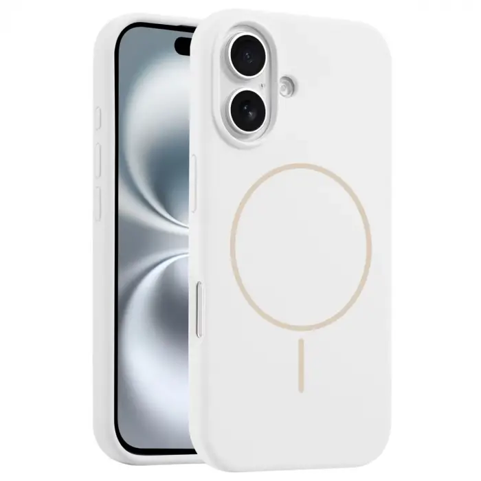 Joko Apple İphone 16 Plus Kılıf Jully Magsafe Kapak - Beyaz