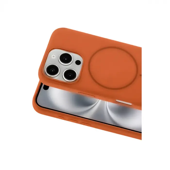 Joko Apple İphone 16 Pro Max Kılıf Jully Magsafe Kapak - Turuncu